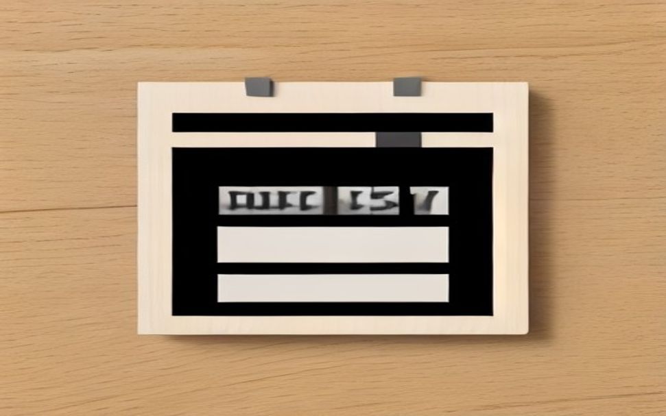 Vector illustration of a stylised film clapperboard as the central icon
